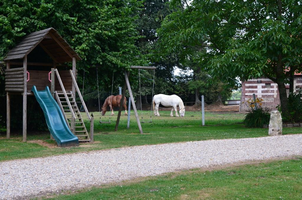 Ferme Clatot Hotel Les Trois Pierres Luaran gambar